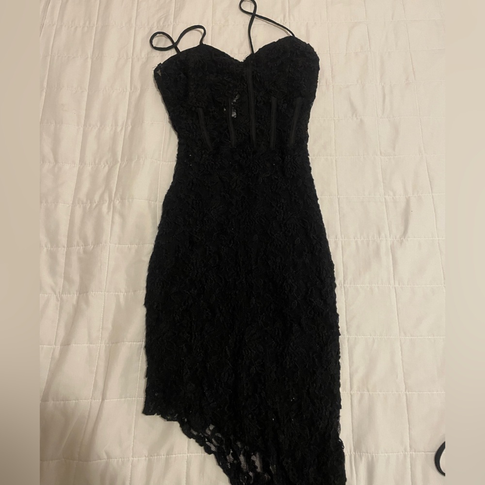Rue21 Black Lace Pencil Skirt